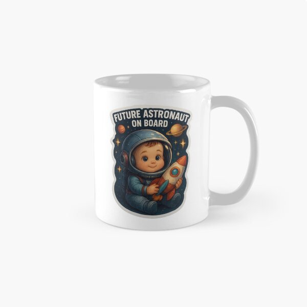 Item preview, Future Astronaut Baby On Board Art designed and sold by Trendy Sticker & Merch Collection - Express Yourself.