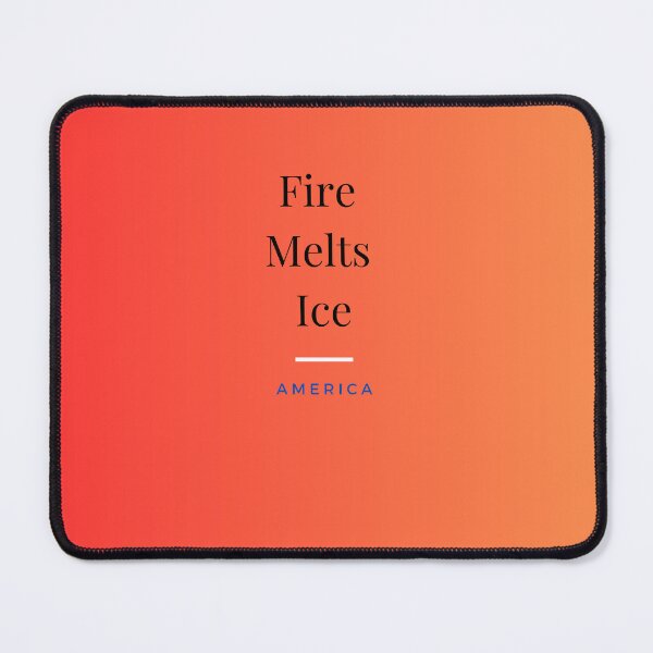 Item preview, Fire melts ICE America designed and sold by Deborah Smith.