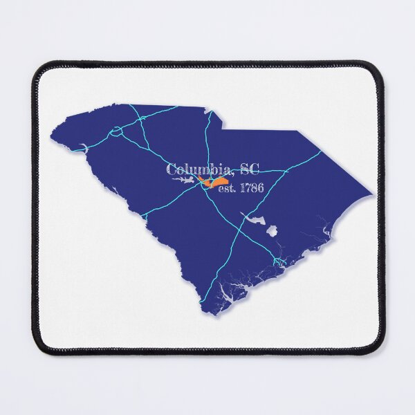 Item preview, Columbia, SC [Blue] designed and sold by PhilbonianDezin.