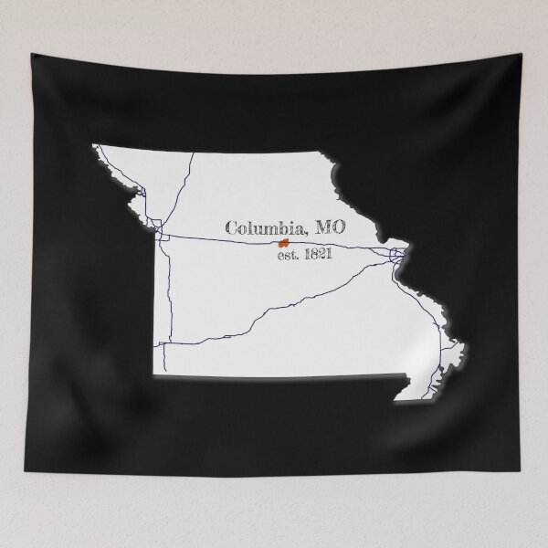 Item preview, Columbia, MO [White] designed and sold by PhilbonianDezin.
