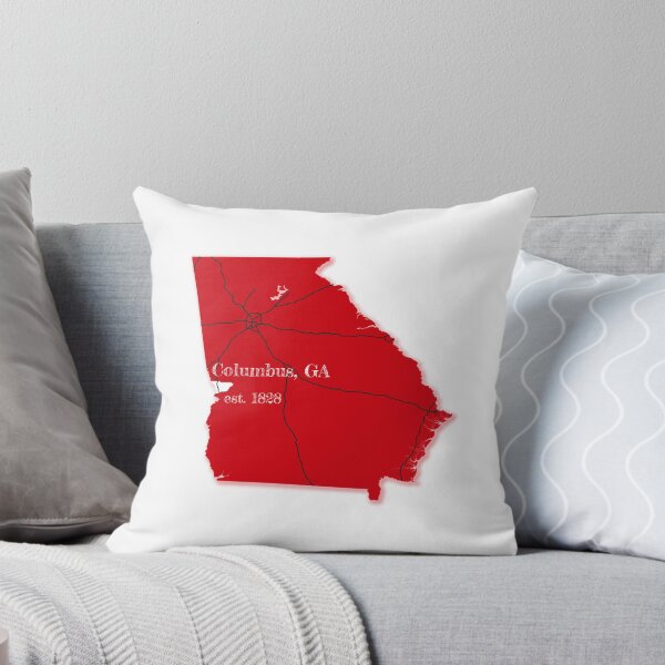 Item preview, Columbus, GA [Red] designed and sold by PhilbonianDezin.