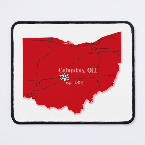 Item preview, Columbus, OH [Red] designed and sold by PhilbonianDezin.