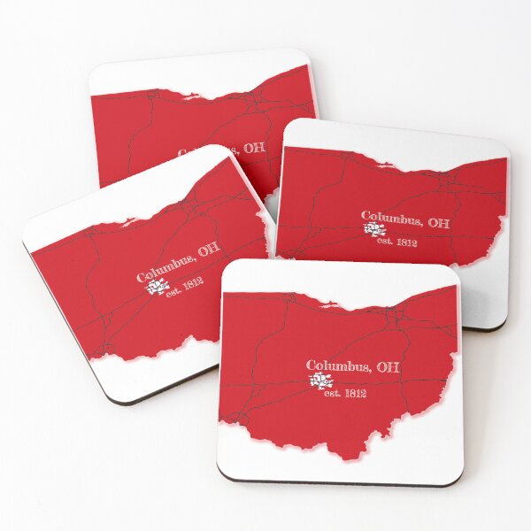 Item preview, Columbus, OH [Red] designed and sold by PhilbonianDezin.