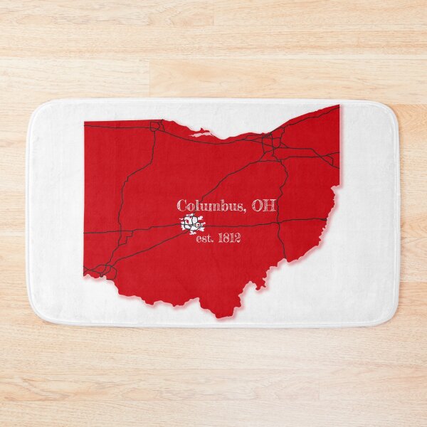 Item preview, Columbus, OH [Red] designed and sold by PhilbonianDezin.