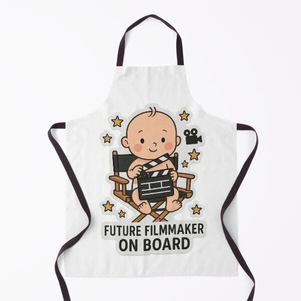 Item preview, Baby Filmmaker On Board Art designed and sold by Trendy Sticker & Merch Collection - Express Yourself.