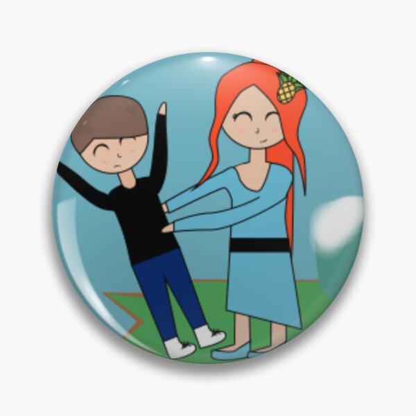 Item preview, Freddie Being Shoved Off a Cliff by Julia designed and sold by GooglyEyes-.