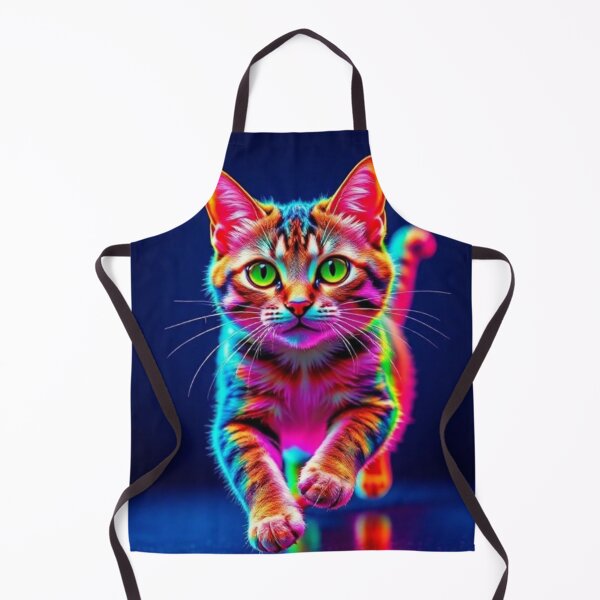 Item preview, Colorful neon cat designed and sold by Dogandesighn.