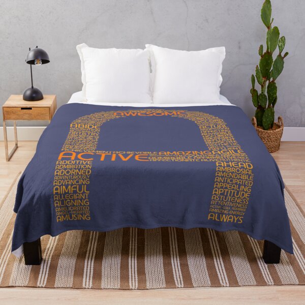 Item preview, A is for Awesome – Motivational Word Art Alphabet Design designed and sold by OnionLatte.