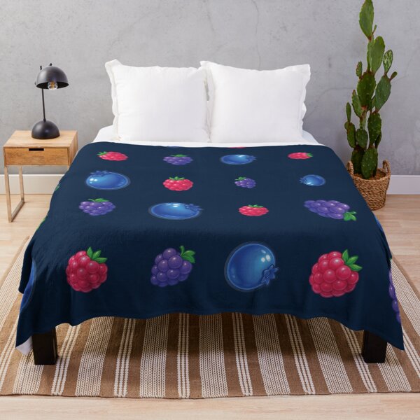 Item preview, Simple Blue Berry Pattern designed and sold by Her-XP.