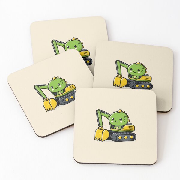Item preview, Excavator with dinosaur designed and sold by Jasardpu.