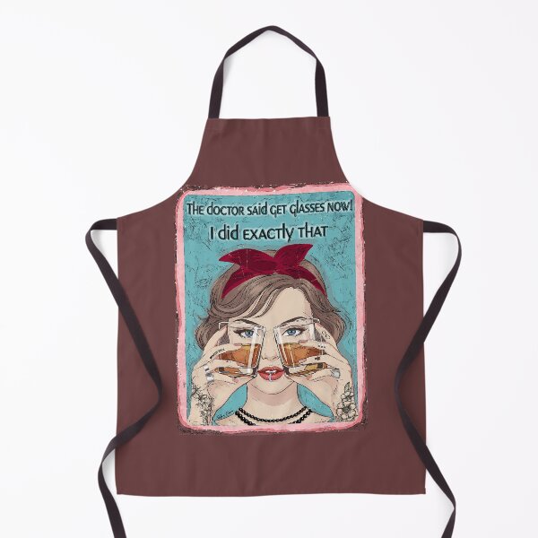 Item preview, Doctor's Orders: My Kind of Glasses (Retro Whiskey Fun) designed and sold by Hen-C-Art.