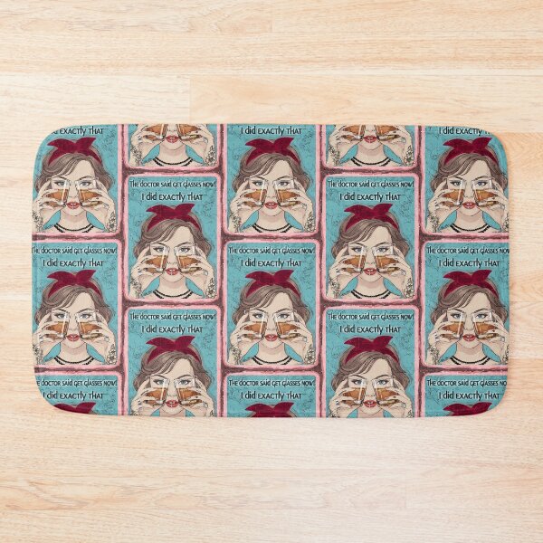 Item preview, Doctor's Orders: My Kind of Glasses (Retro Whiskey Fun) designed and sold by Hen-C-Art.