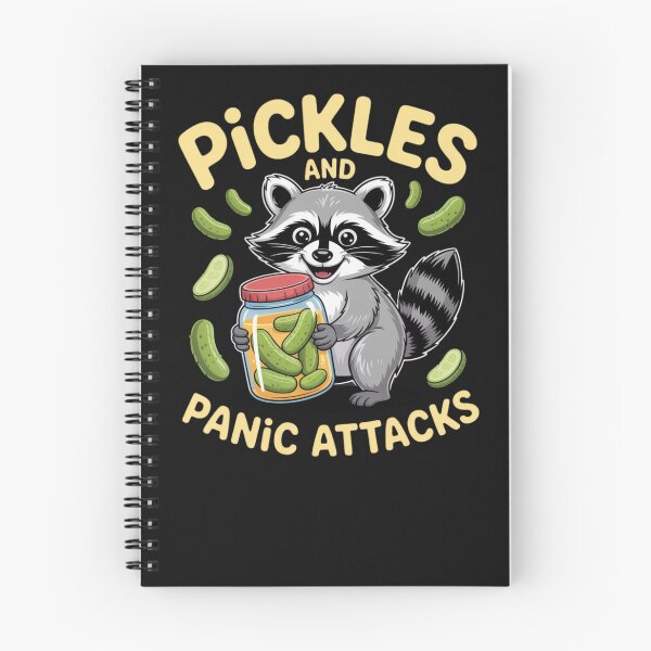 Item preview, Pickles And Panic Attacks Funny Raccoon designed and sold by ManiaGrania.