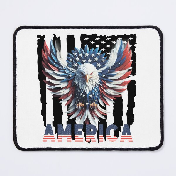 Item preview, Bandera y águila de los Estados Unidos. América designed and sold by MagelliShop.