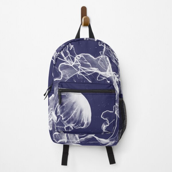 Item preview, Jellyfish Girl Print, Surreal White Art, Cosmic Imagination Poster, Minimal Dystopian Design, Aquatic Themed Design designed and sold by ReFreshU Shop Designs.