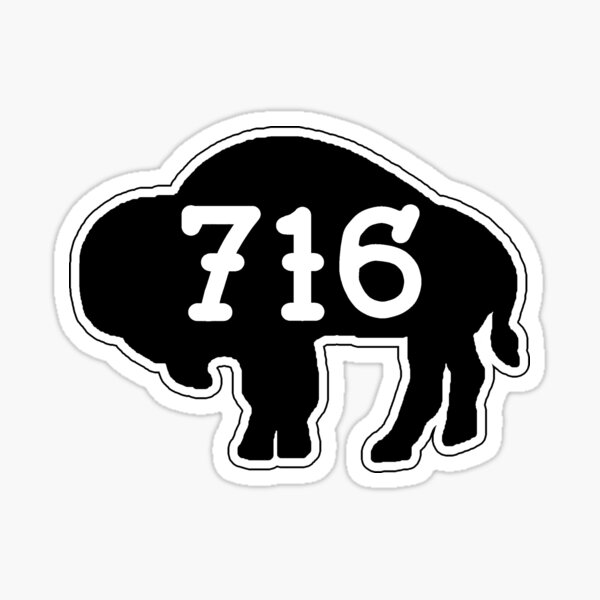Item preview, 716 Buffalo Silhouette - Black designed and sold by bamatt30.