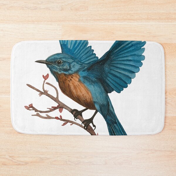 Item preview, Bluebird Watercolor Without Background designed and sold by UnhrriedTrsrs.