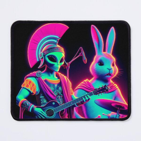 Item preview, Alien and cute bunny designed and sold by Dogandesighn.
