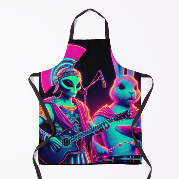 Item preview, Alien and cute bunny  designed and sold by Dogandesighn.