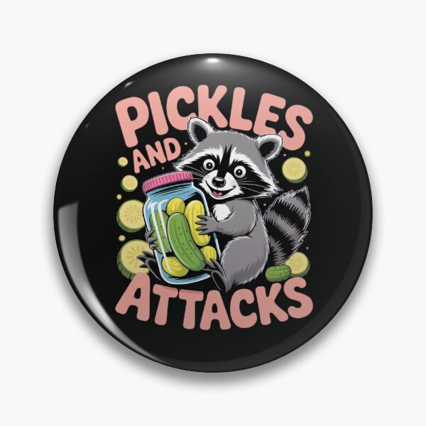 Item preview, Pickles And Panic Attacks Funny Raccoon designed and sold by ManiaGrania.