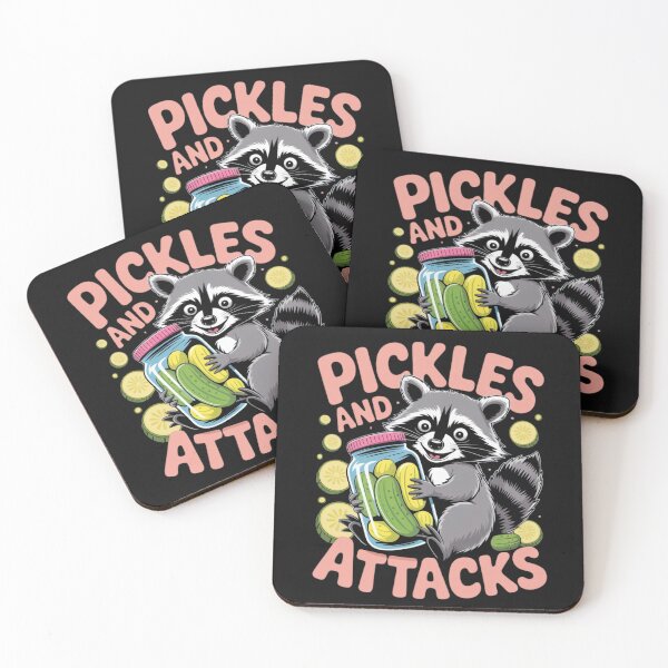 Item preview, Pickles And Panic Attacks Funny Raccoon designed and sold by ManiaGrania.