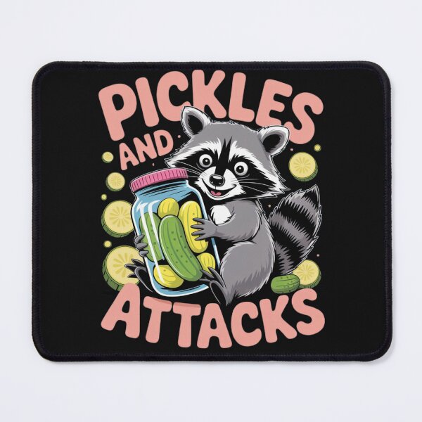 Item preview, Pickles And Panic Attacks Funny Raccoon designed and sold by ManiaGrania.