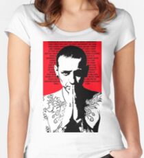 Chester Bennington Tribute Women's Fitted Scoop T-Shirt