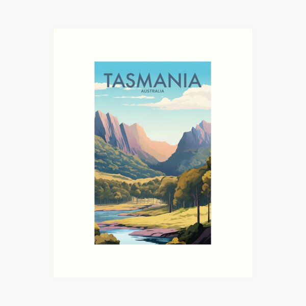 Item preview, TASMANIA designed and sold by MarkedArtPrints.