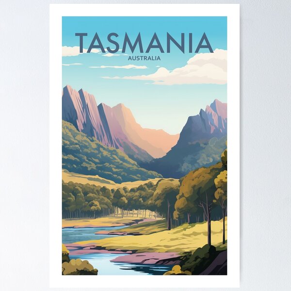 Item preview, TASMANIA designed and sold by MarkedArtPrints.
