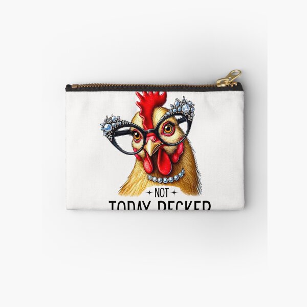Item preview, Not Today Pecker Crazy Chicken Lady  designed and sold by ManiaGrania.