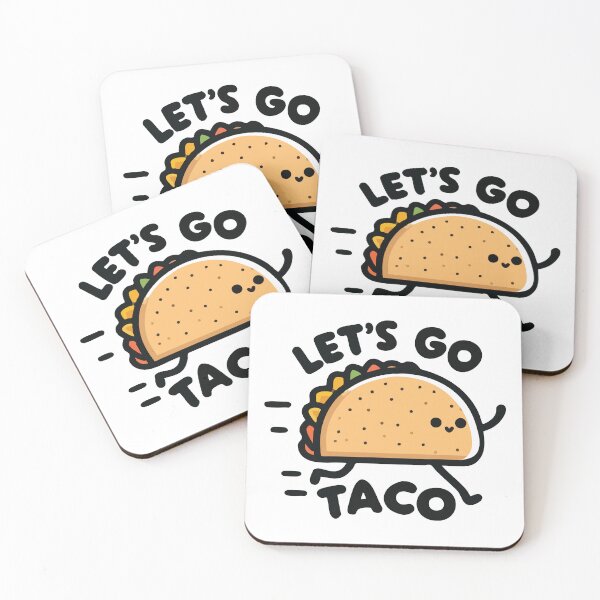 Item preview, Let’s Go Taco! - Food Fun Humor designed and sold by Scaryzz.