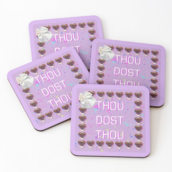 Item preview, Thou Dost Thou Collage designed and sold by Daydreamer Alley.