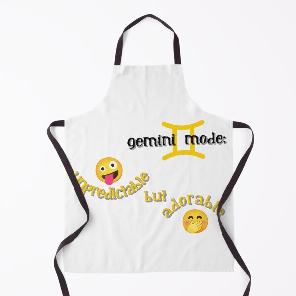 Item preview, Zodiac puns - gemini - unpredictable but adorable designed and sold by PixiePaletteP.
