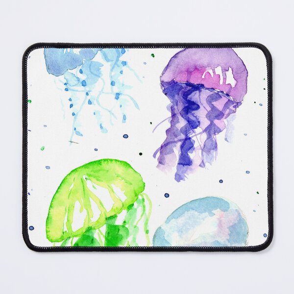 Artikelvorschau, Aquarellquallen entworfen und verkauft von MaryAnneHarding.