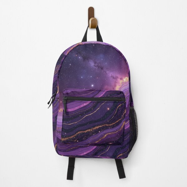 Item preview, Deep Purple Galaxy Marble Texture – Seamless Cosmic Geode Pattern designed and sold by Wordsmith-Wear.