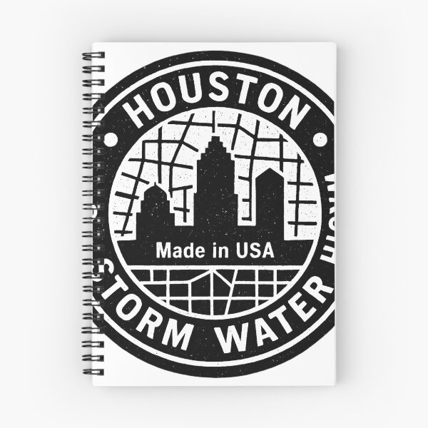 Item preview, Houston Manhole Cover. Urban Streetwear Inspired by City Infrastructure designed and sold by Urban designs by PiMediaDen.