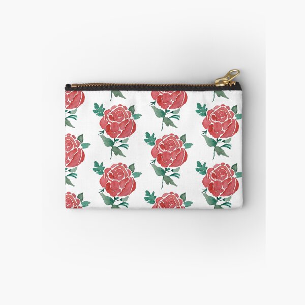Item preview, Hand-Painted Watercolor Red rose  designed and sold by Rana M. Muasher.