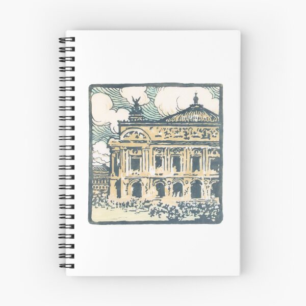 Item preview, Palais Garnier woodblock designed and sold by Bookboned.