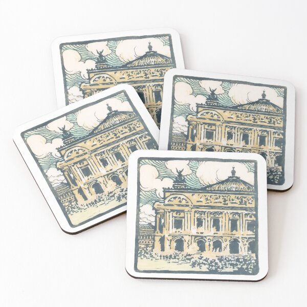 Item preview, Palais Garnier woodblock designed and sold by Bookboned.