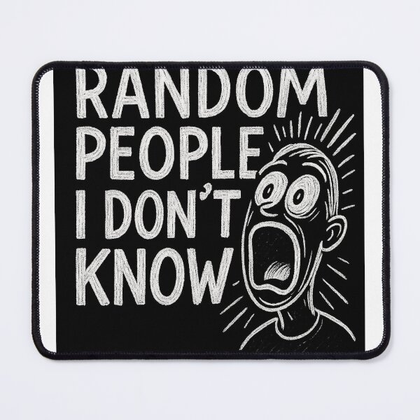 Item preview, Screaming random people shirt designed and sold by RPIgoods.