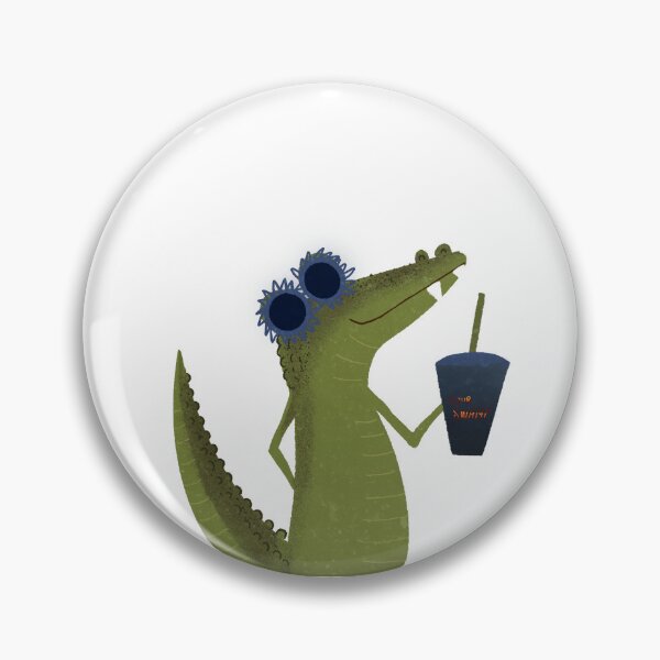 Item preview, Sour Swamp Alligator with Iced Tea Mug designed and sold by Pragatee.