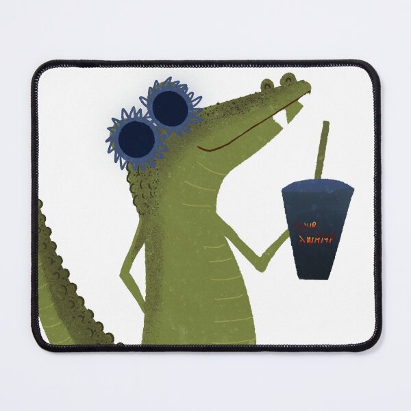 Item preview, Sour Swamp Alligator with Iced Tea Mug designed and sold by Pragatee.