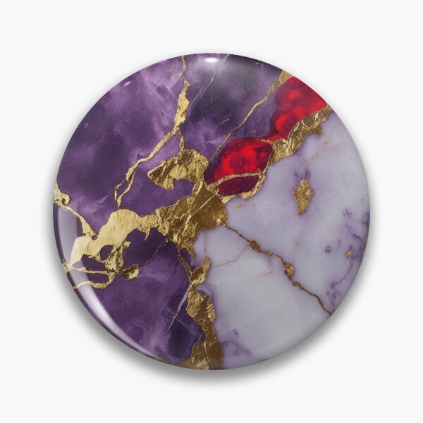 Item preview, Luxurious purple, red and white marble with elegant gold design designed and sold by AKANKEDESIGN.