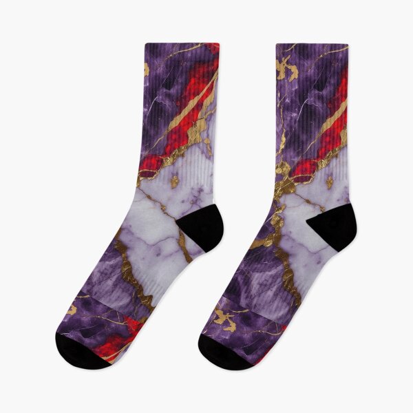 Item preview, Luxurious purple, red and white marble with elegant gold design designed and sold by AKANKEDESIGN.