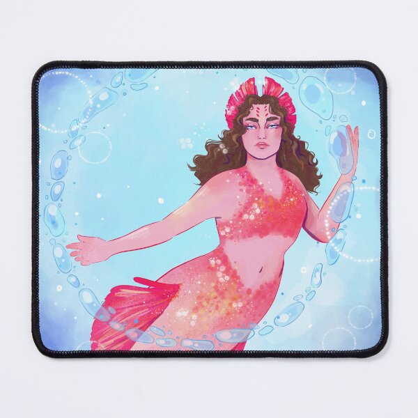 Item preview, Mermaid Art Print designed and sold by ATwinsCreation.