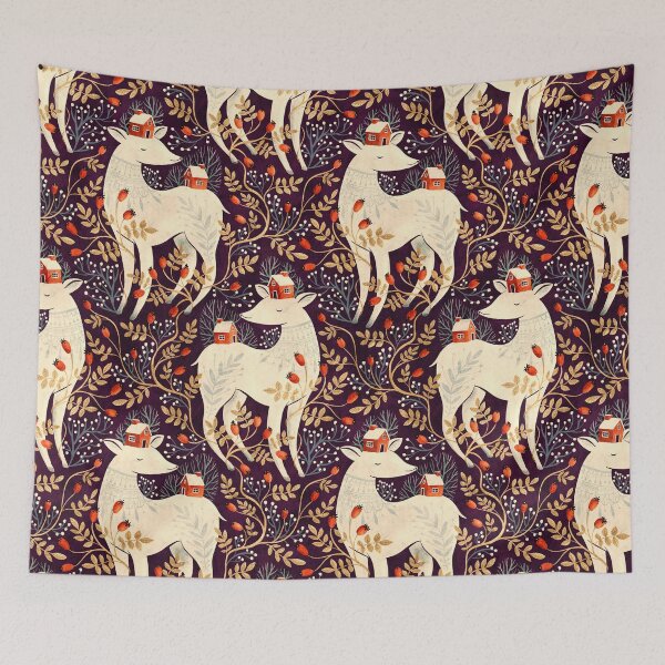 Item preview, Winter Deer designed and sold by Gaia Marfurt.