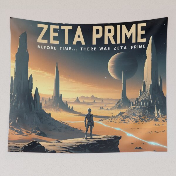 Item preview, Echoes of Zeta Prime designed and sold by AlienInkvasion.