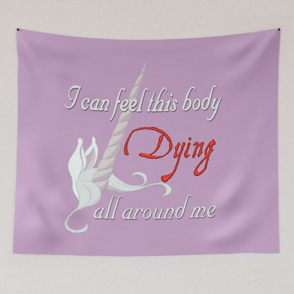 Item preview, I Can Feel This Body Dying All Around Me designed and sold by Ivorycrow.