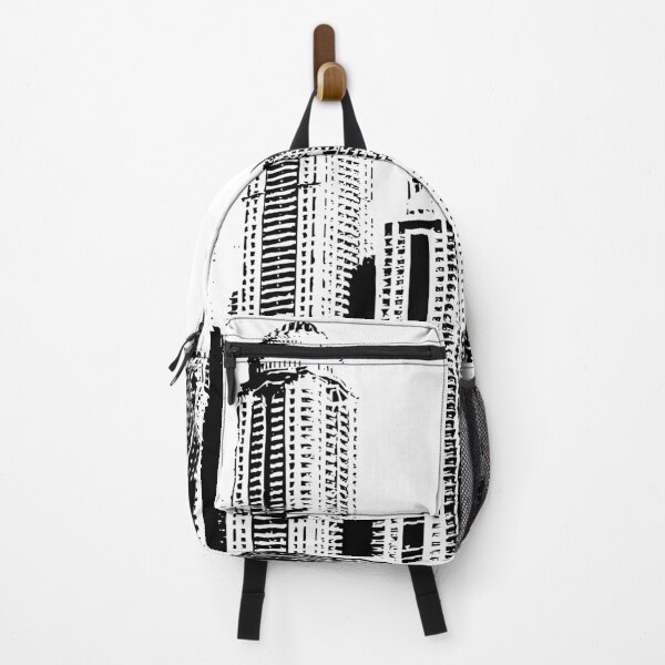 Item preview, City with Tall buildings Black & White designed and sold by OooPstudio.