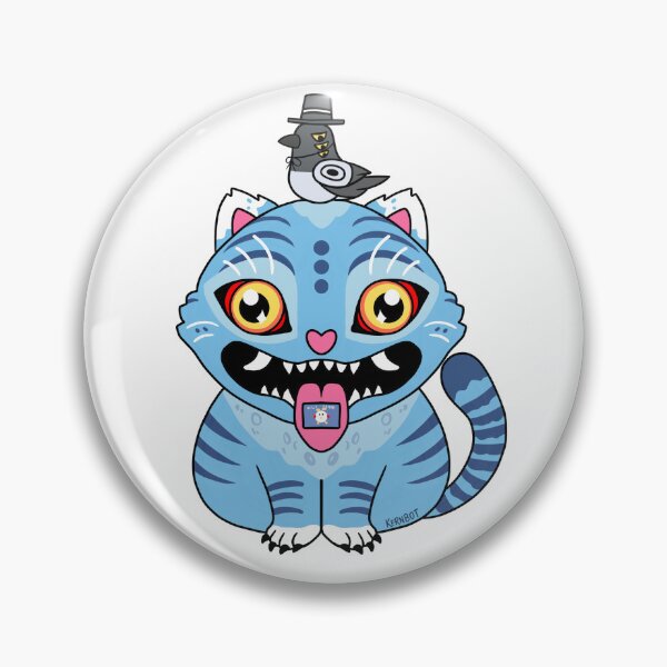Artikelvorschau, Derpy Tiger und Vogel transparent entworfen und verkauft von Kernbot Artworks.